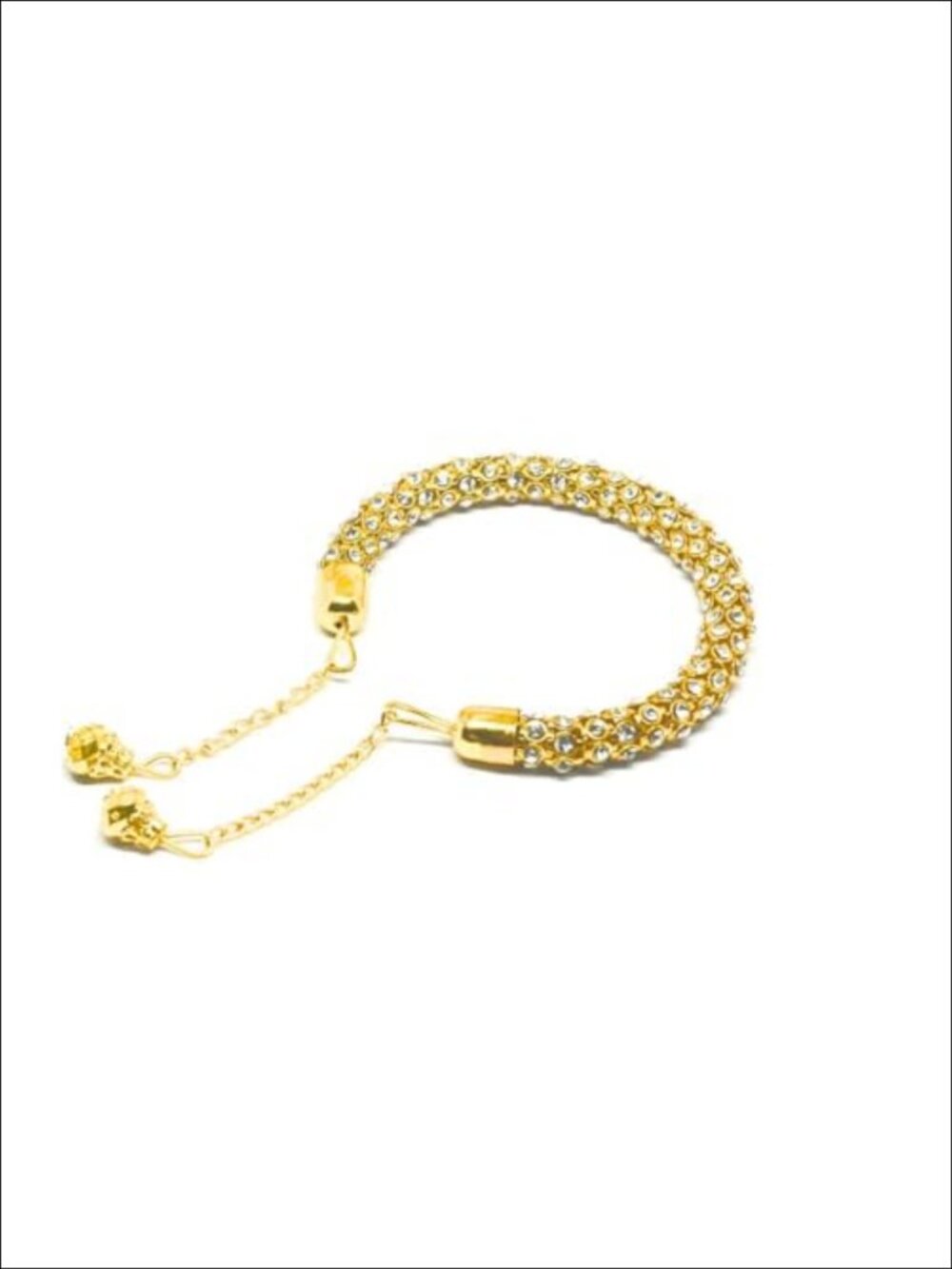 Adjustable Chain Bracelet with Zirconia Stones for Women Elegant Party Wedding